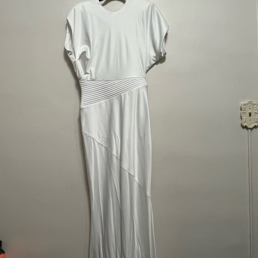 Zhivago Bond Gown in White